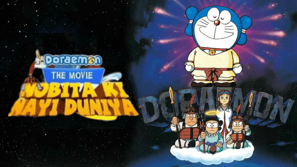 Doraemon The Movie: Nobita Ki Nayi Duniya (1995) REMASTERED WEB-DL Dual Audio [Hindi DD2.0-Jap 2.0] 480p, 720p & 1080p HD | 10bit HEVC ESub